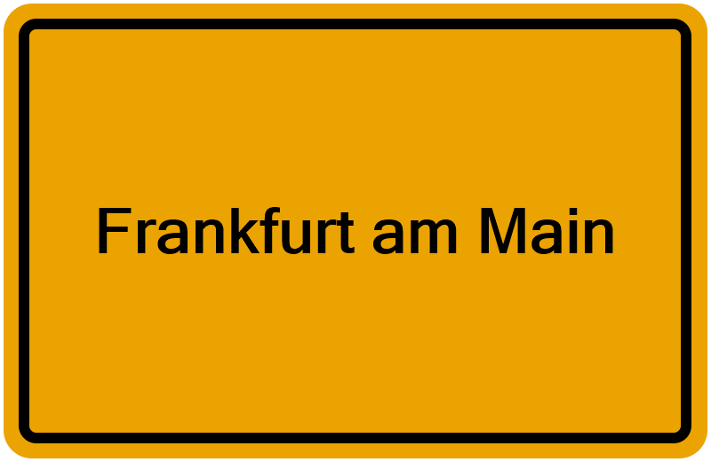 Handelsregisterauszug Frankfurt am Main